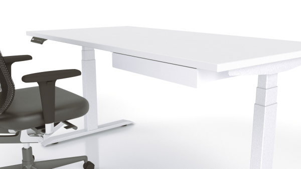 Metal Single Drawer Unit - WHITE Metal Single Drawer Unit - WHITE