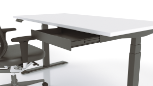 Metal Single Drawer Unit - WHITE