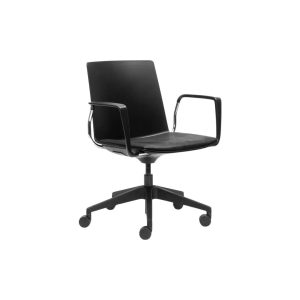 Jubel Castor 5 Star Hi Arch Visitor Chair 
