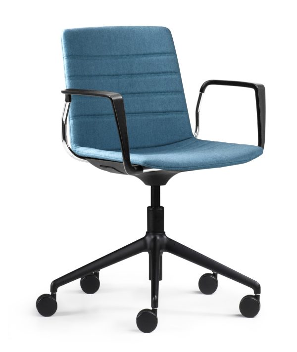 Jubel Castor Italian 5 Star Visitor Chair 