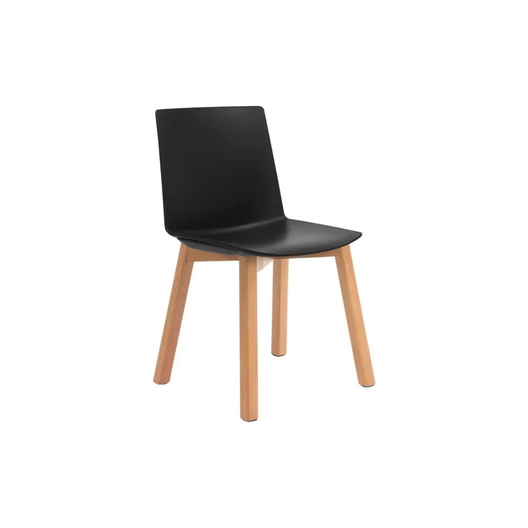 Jubel Timber Legs Visitor Chair