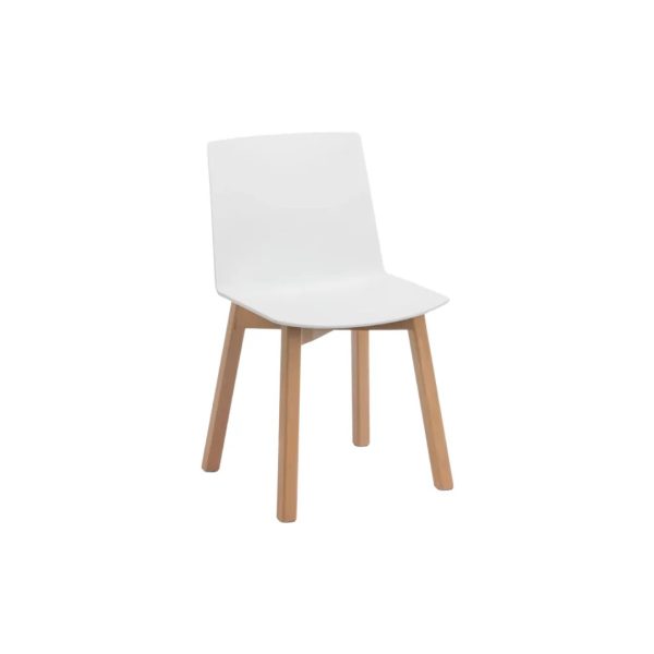 Jubel Timber Legs Visitor Chair Jubel Timber Legs Visitor Chair
