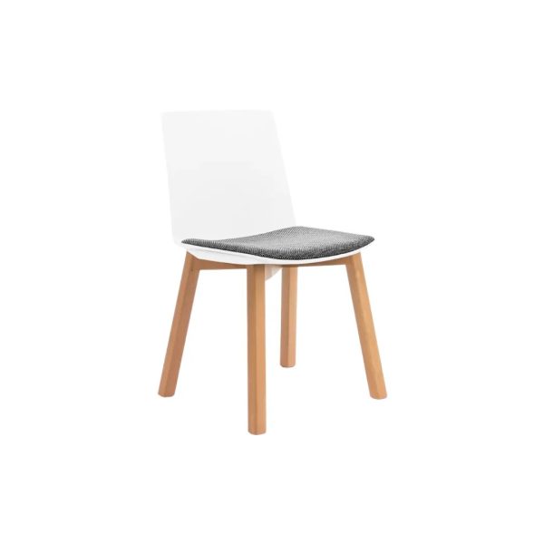 Jubel Timber Legs Visitor Chair Jubel Timber Legs Visitor Chair