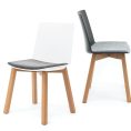 Jubel Timber Legs Visitor Chair