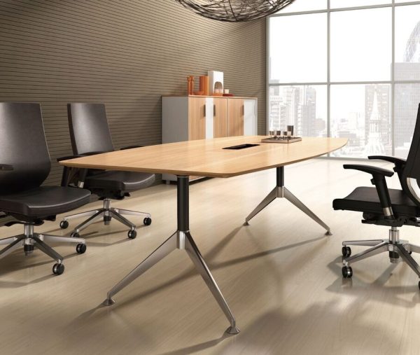 Potenza Premium Boardroom Table WHITE - 2 Options Potenza Premium Boardroom Table WHITE - 2 Options