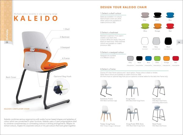 Kaleido Visitor Chair Sled Base - All Options Kaleido Visitor Chair Sled Base - All Options