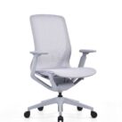 Aria Boardroom Task Chair - Light Grey