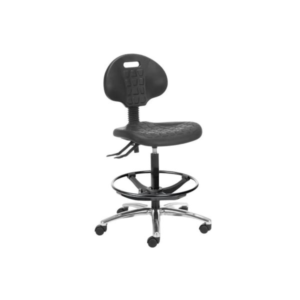Lab 300 Drafter Chair Chrome Base 