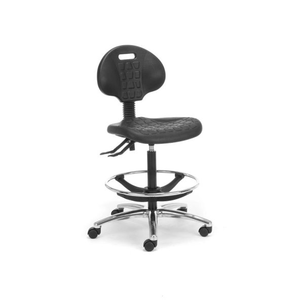 Lab 300 Drafter Chair Chrome Base