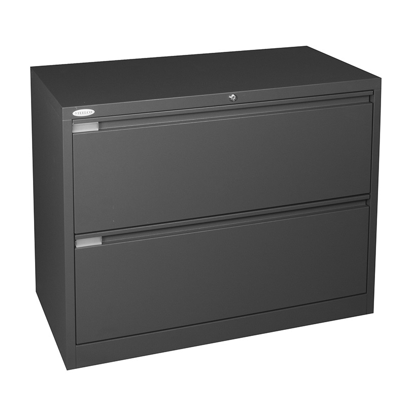 Steelco Premium Lateral Filing Cabinet 2 Drawer