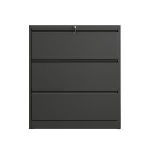 Max Lateral Filing Cabinet 3 Drawer - 4 Colours