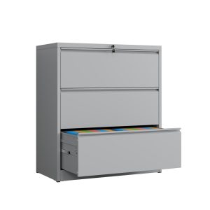 Max Lateral Filing Cabinet 3 Drawer - 4 Colours