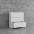 Max Lateral Filing Cabinet 3 Drawer - 4 Colours