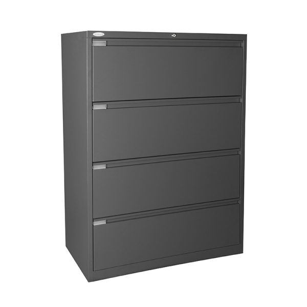 Steelco Premium Lateral Filing Cabinet 4 Drawer 