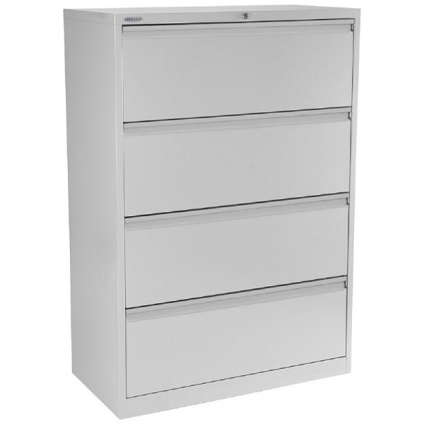 Steelco Premium Lateral Filing Cabinet 4 Drawer 