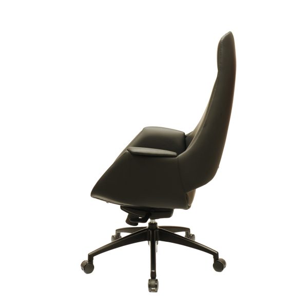 Lawson High Back Executive Chair - Black Leather Lawson High Back Executive Chair - Black Leather