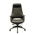 Lawson High Back Executive Chair - Black Leather
