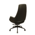 Lawson High Back Executive Chair - Black Leather