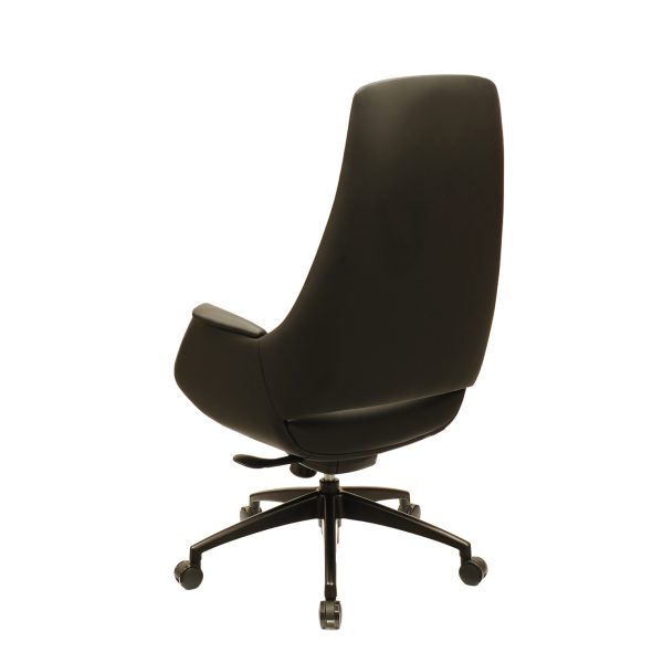 Lawson High Back Executive Chair - Black Leather Lawson High Back Executive Chair - Black Leather