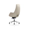 Lawson High Back Executive Chair - Beige PU