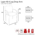 Lazer 40 Side Chair - 2 Options