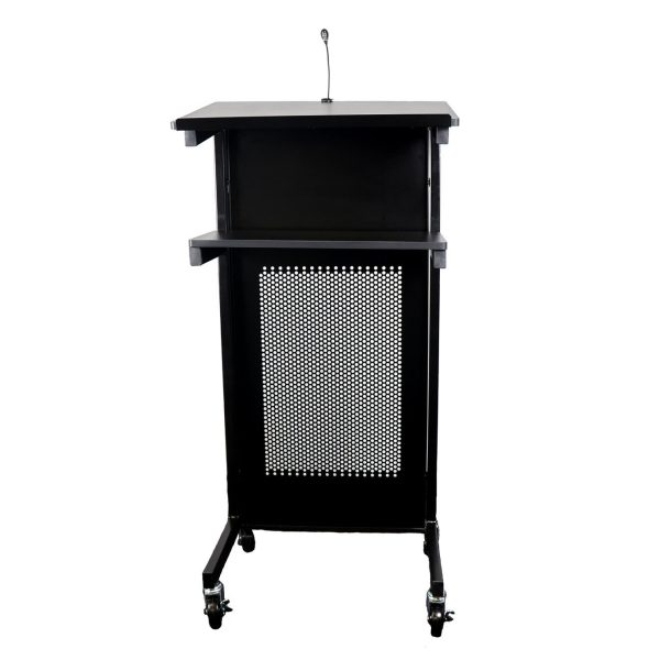 Metal Lectern with Shelf Metal Lectern with Shelf