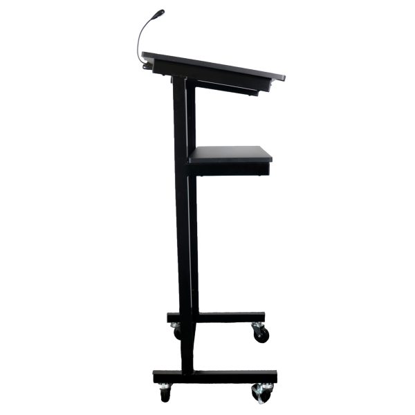 Metal Lectern with Shelf Metal Lectern with Shelf