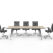 Leto Boardroom Table 3600 x 1200 - Many Sizes