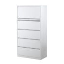 Steelco Premium Lateral 4 Drawer With Flipper Filing Cabinet