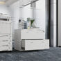 2 Drawers Lateral Filing Cabinet WCH - And 4 Colours