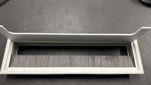 Aluminium Rectangular Cable Outlet Cover