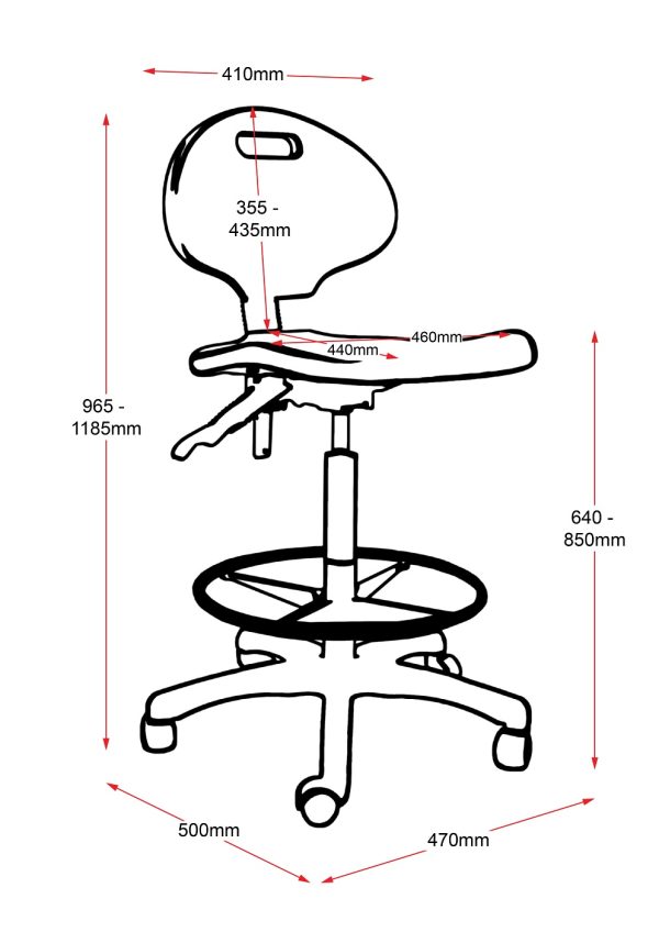 Lab Drafting Stool Lab Drafting Stool