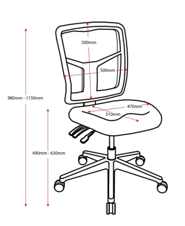 Mesh Mirae Ergonomic Chair - Chrome Base Mesh Mirae Ergonomic Chair - Chrome Base