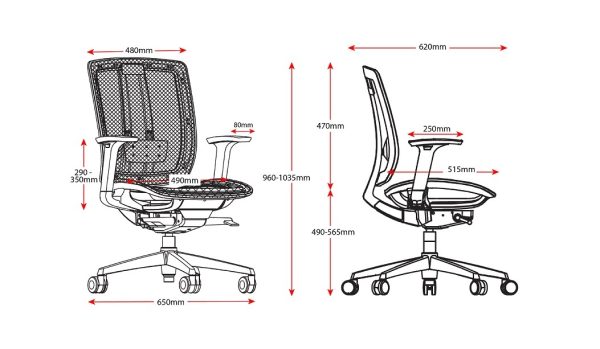 Oasis Mesh Back Task Chair