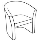 Space Executive Tub Chair