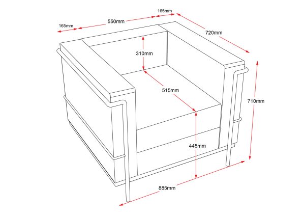 Space Single Seater Reception Lounge Space Single Seater Reception Lounge