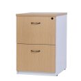 Logan 4 Drawer Filing Cabinet - Oak Over White