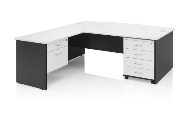 Mobile Pedestal 4 Drawers White - 5 Colours Mobile Pedestal 4 Drawers White - 5 Colours