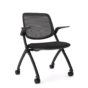 Oz Logic Training Chairs with Castors - Black