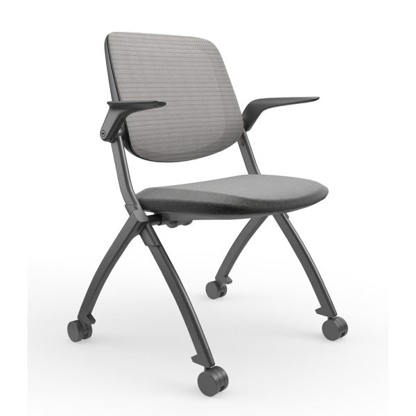 Oz Logic Training Chairs with Castors - Black