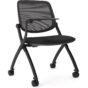Oz Logic Training Chairs with Castors - Black