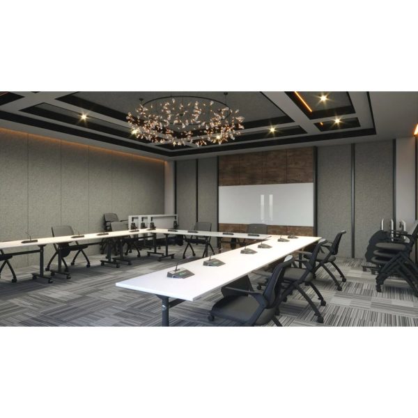 Oz Logic Training Chairs with Castors - Black