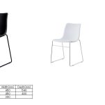 Lumin Visitor Chair White - Check Stock*