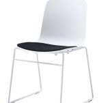 Lumin Visitor Chair White - Check Stock*