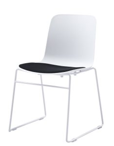 Lumin Visitor Chair White - Check Stock*