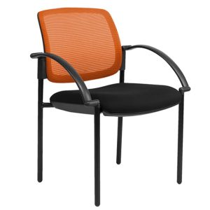 Maxi Mesh Back Visitor Chair Leg Frame