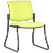 Maxi Upholstered Sled Frame Visitor Chair