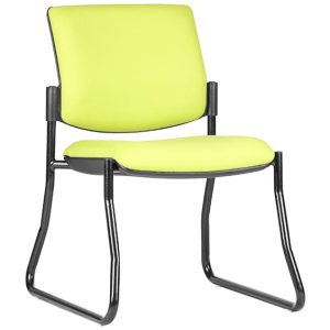 Maxi Upholstered Sled Frame Visitor Chair