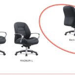 Magnum Low Back Executive Leather Chair