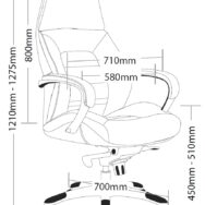 Magnum High Back Executive Leather Chair